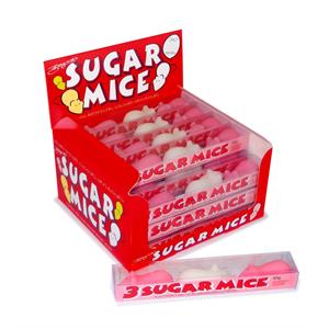 Boynes Sugar Mice Pink and White 3 Pack 60g